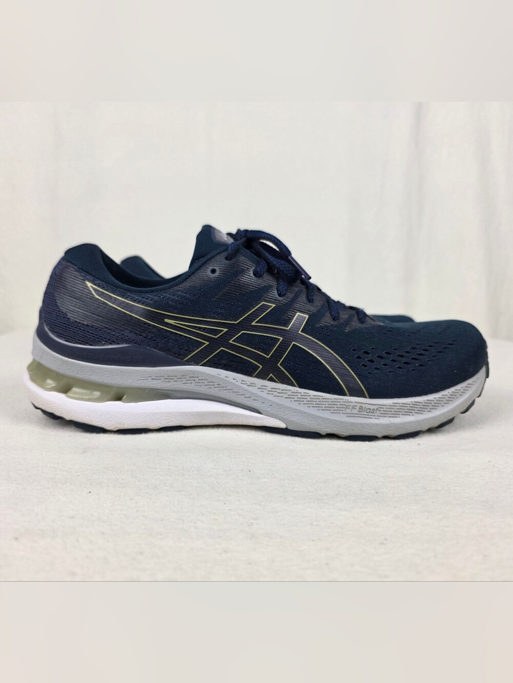 Asics Gel Kayano 28 Women Size 12 Running Shoes Sneakers Thunder/blue Colorway
